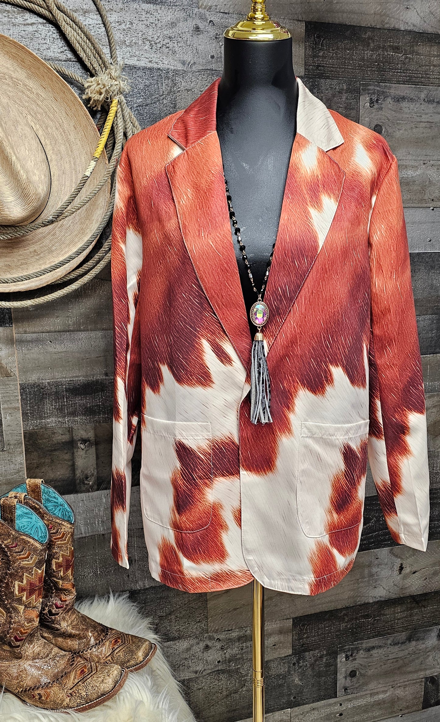 Cattle Rancher Western Blazer