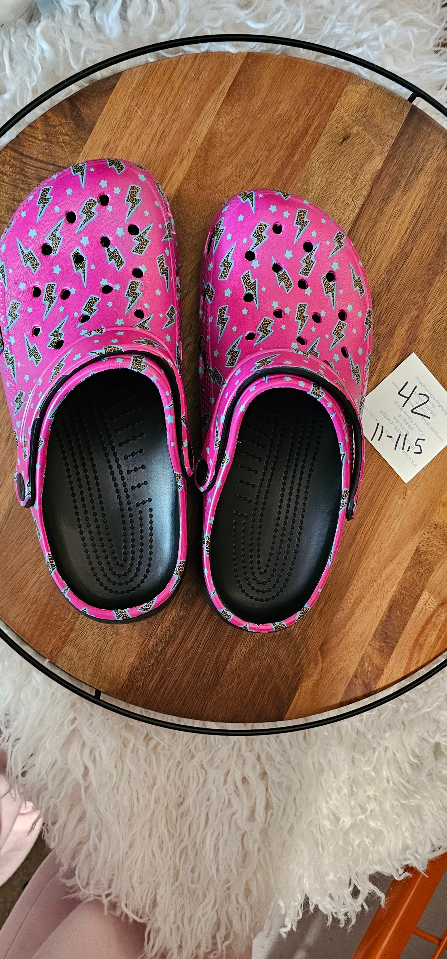 CLOG CLOSE OUT SALE ! LIMITED SIZES - ONLY $ 5 PER PAIR!