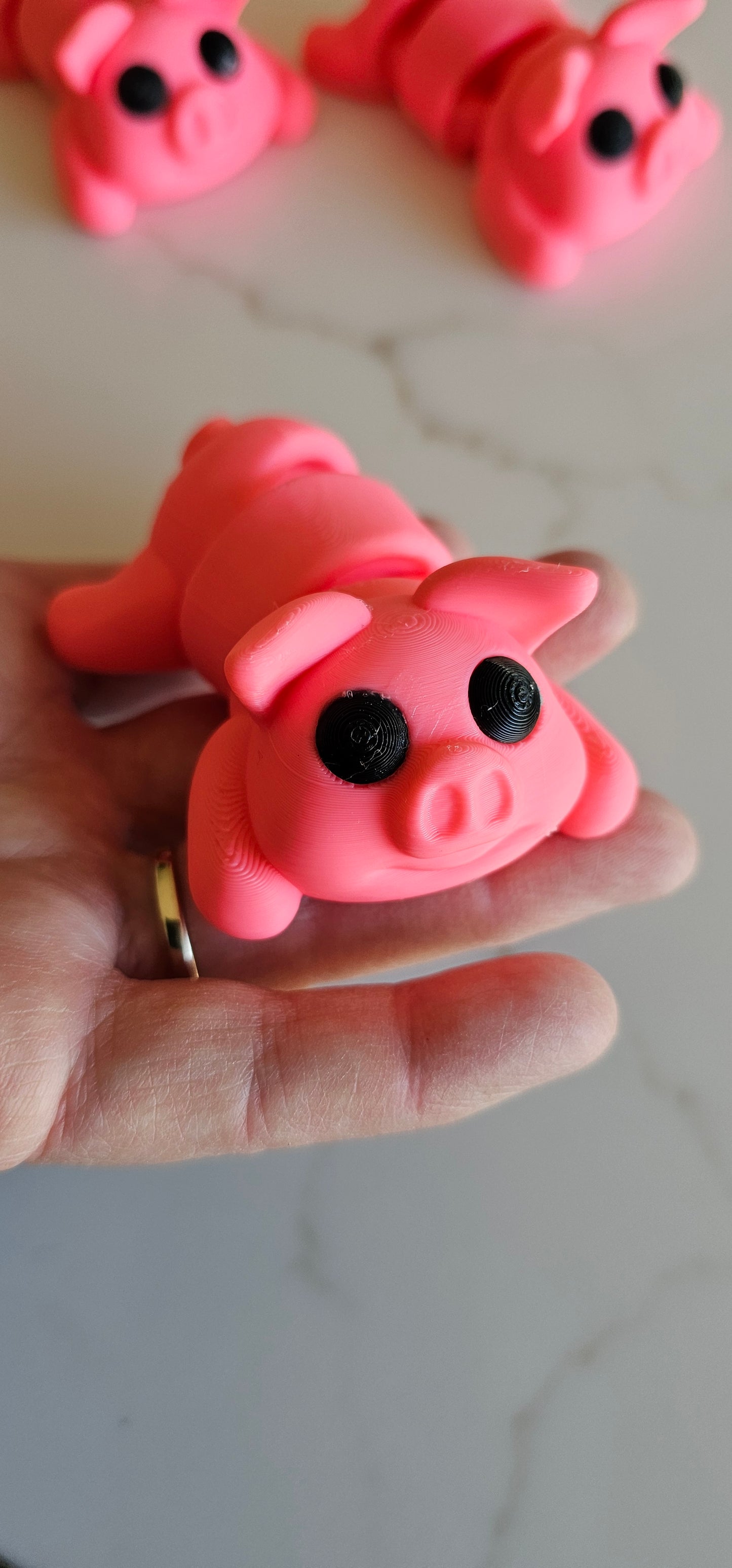 3D Print Articulated Pig Made in America