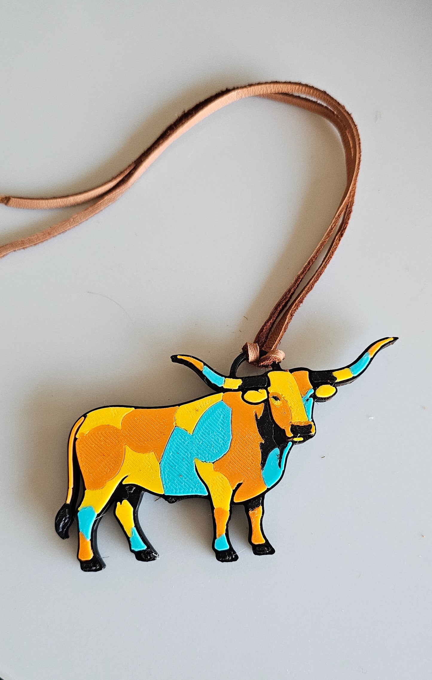 Western Minimalist Purse Charm or Keychain - choice of styles