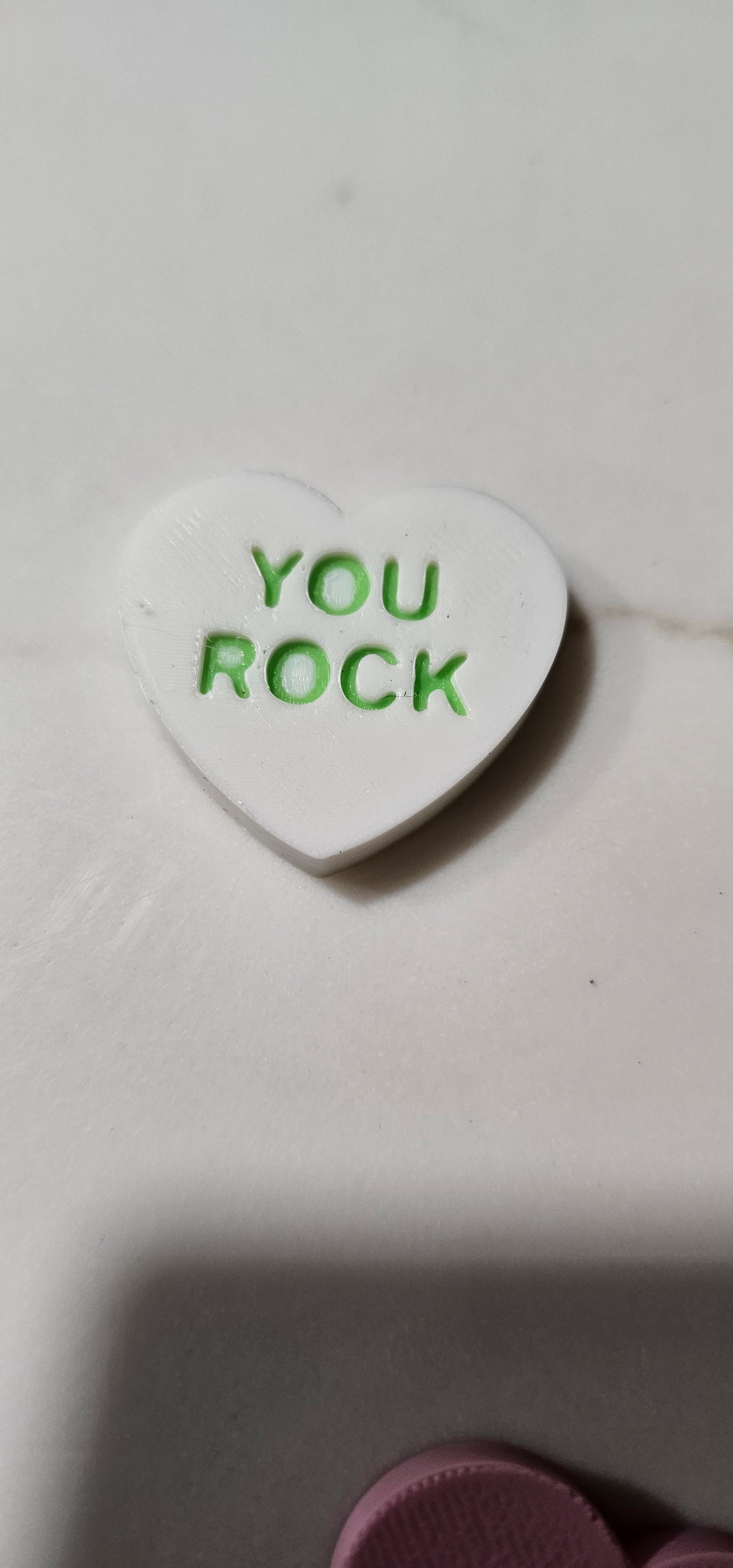 3d Printed Candy Conversation Heart Pins or Earrings Made in America