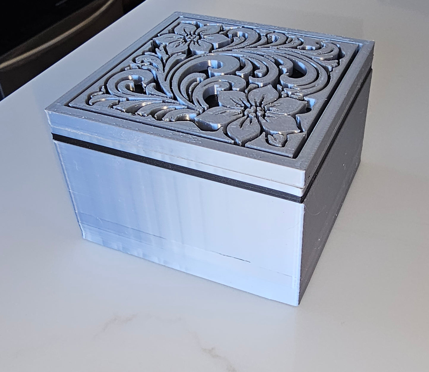 Baha Ranch 3D Tooled Gift Box - choice of colors and sizes