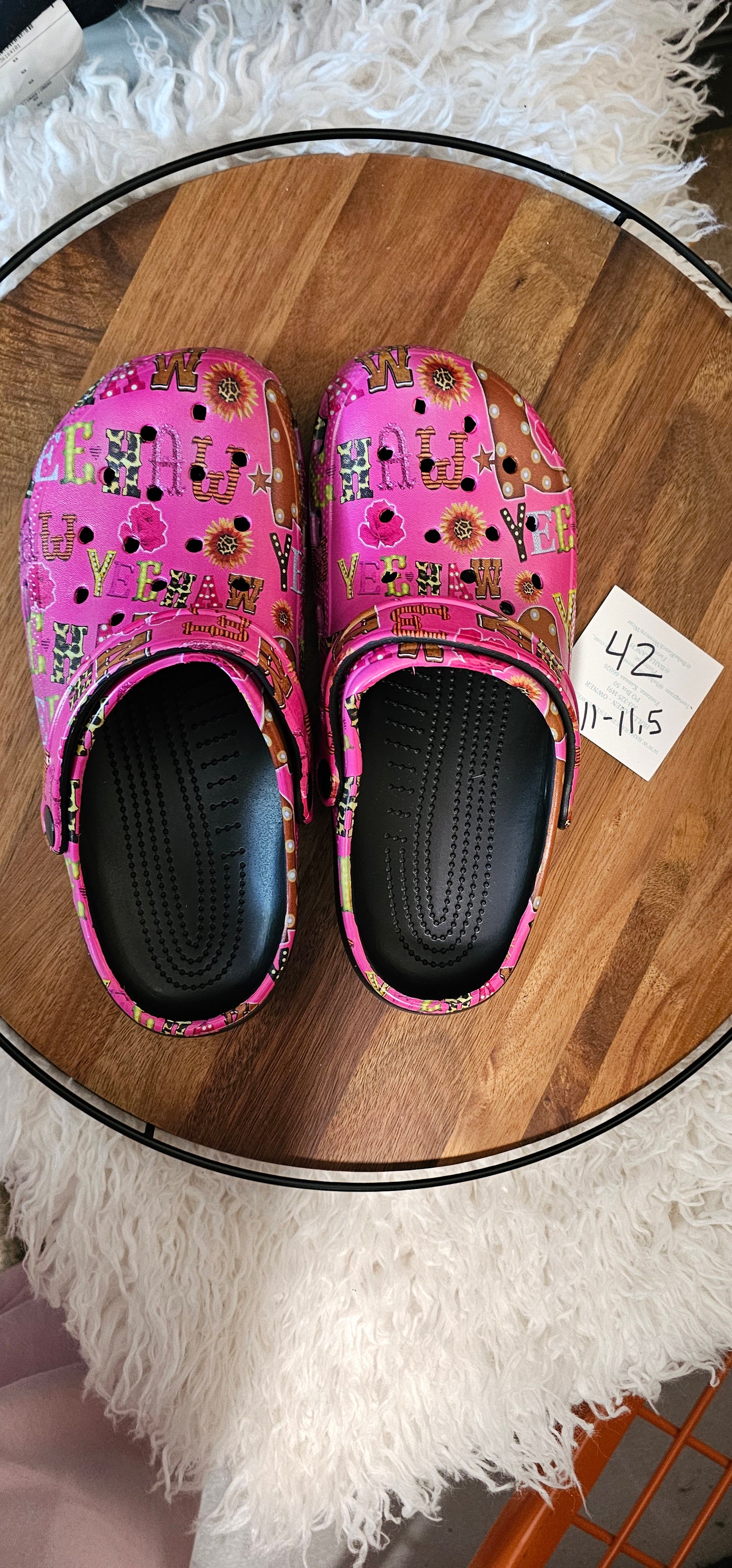 CLOG CLOSE OUT SALE ! LIMITED SIZES - ONLY $ 5 PER PAIR!