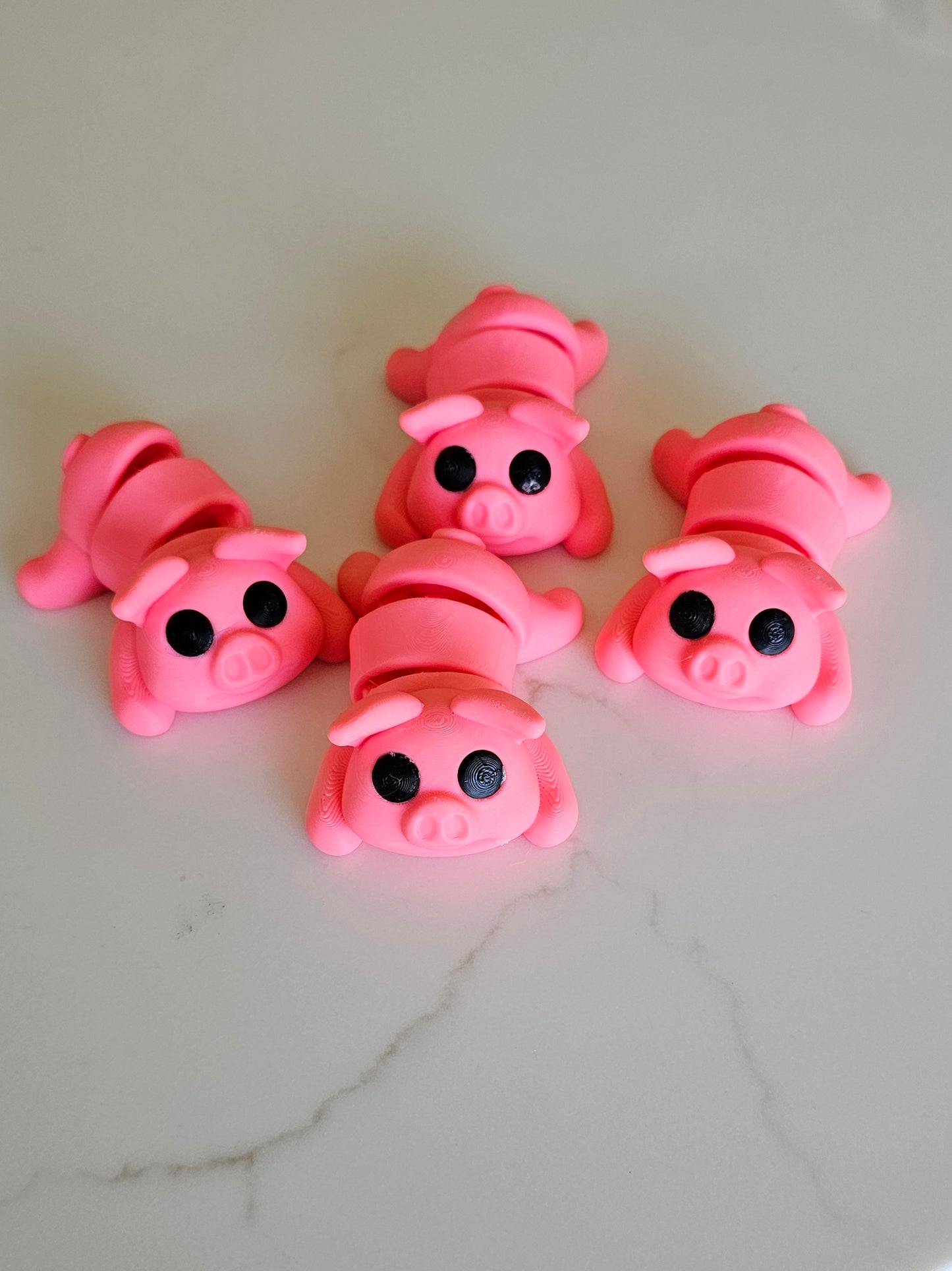 3D Print Articulated Pig Made in America