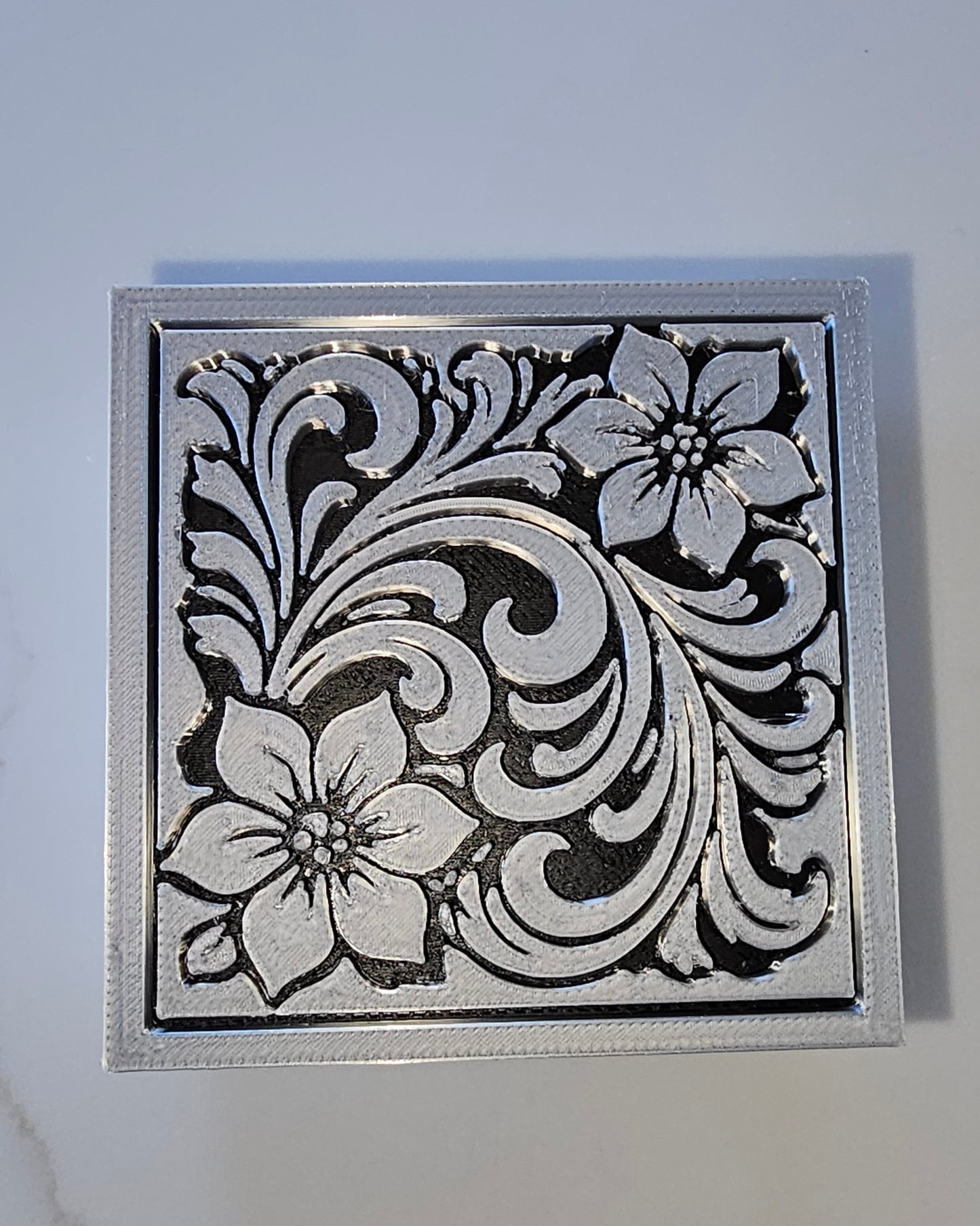 Baha Ranch 3D Tooled Gift Box - choice of colors and sizes