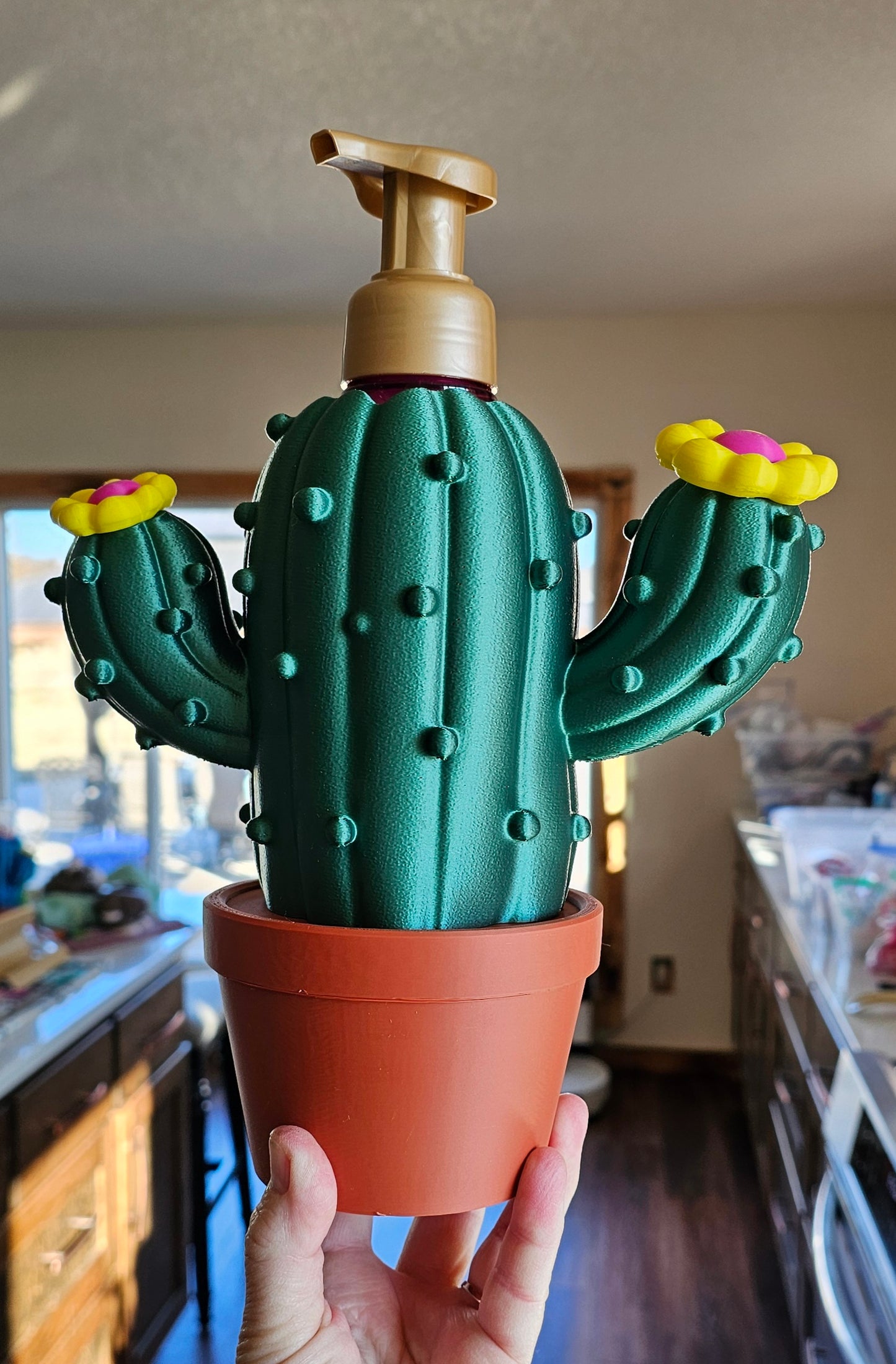 3D Printed Cactus Bath & Body Gift Set