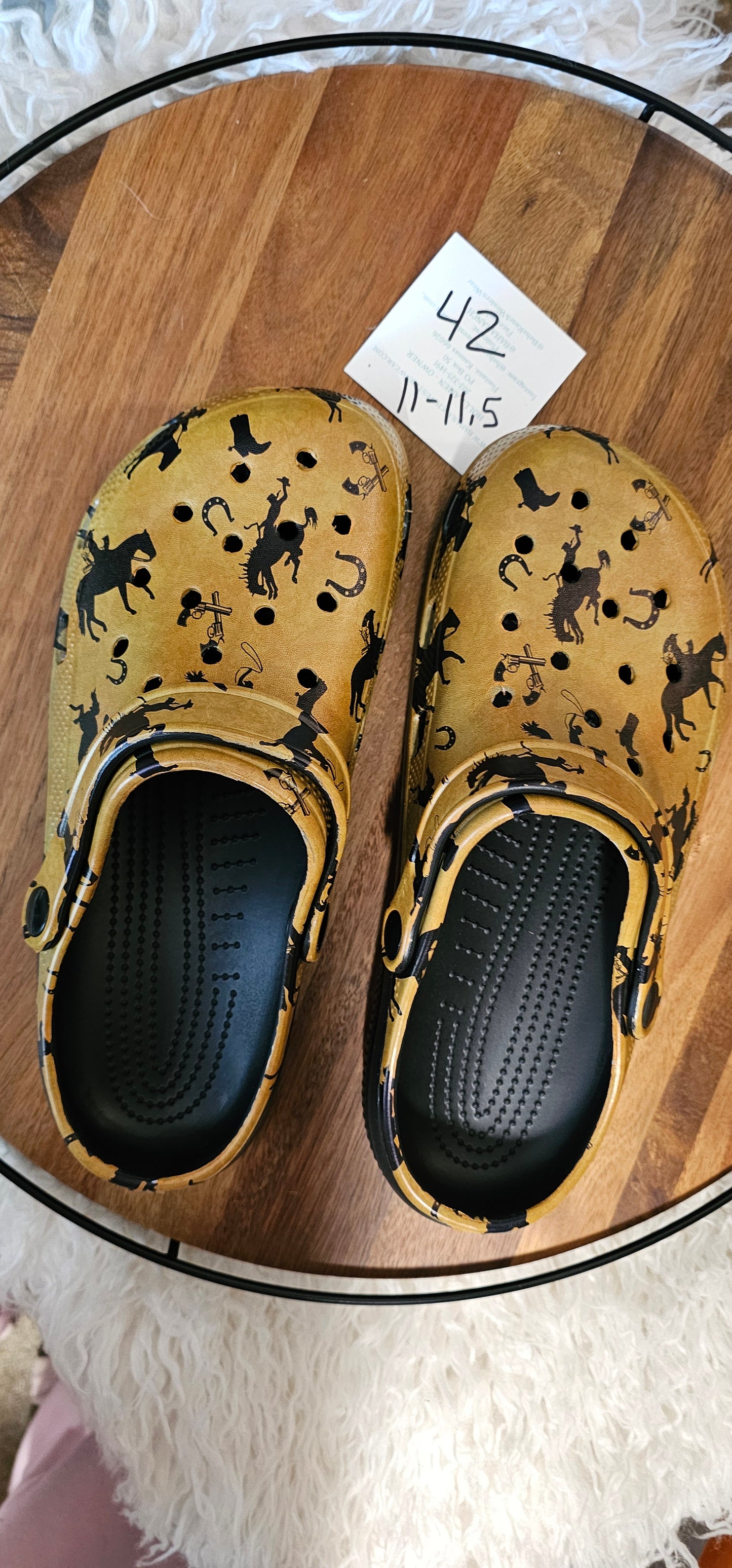 CLOG CLOSE OUT SALE ! LIMITED SIZES - ONLY $ 5 PER PAIR!