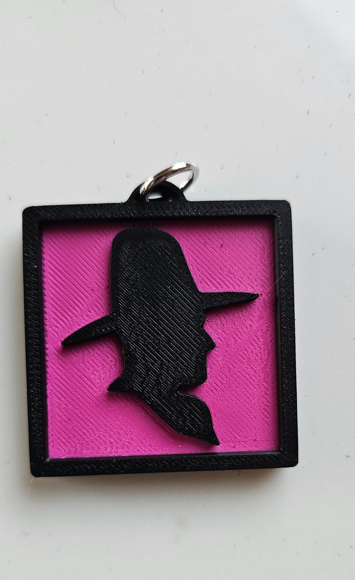 3D Print Picture Necklace on Deerskin Leather Western Cowboy Horse Hat Boot Made in America