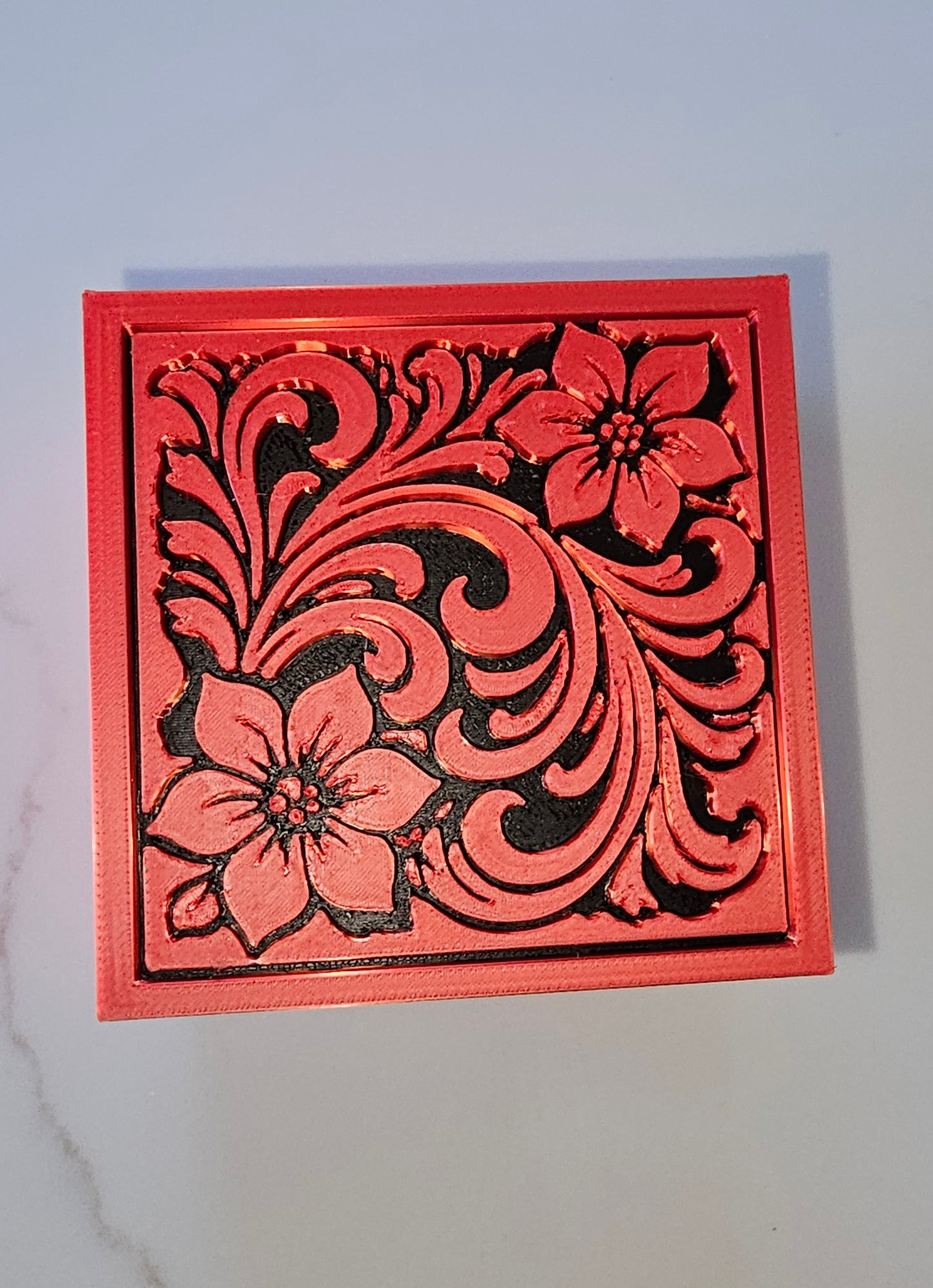 Baha Ranch 3D Tooled Gift Box - choice of colors and sizes