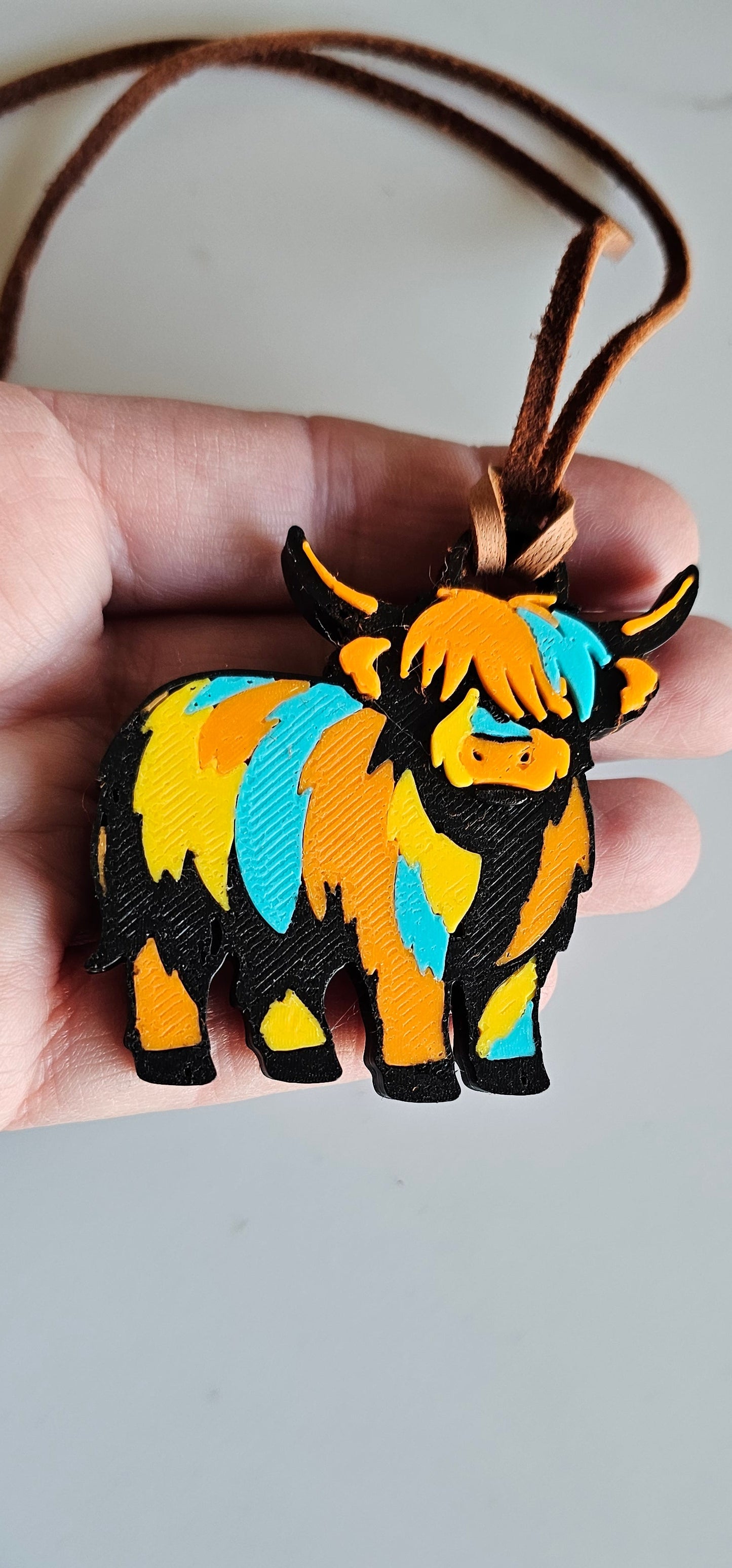 Western Minimalist Purse Charm or Keychain - choice of styles