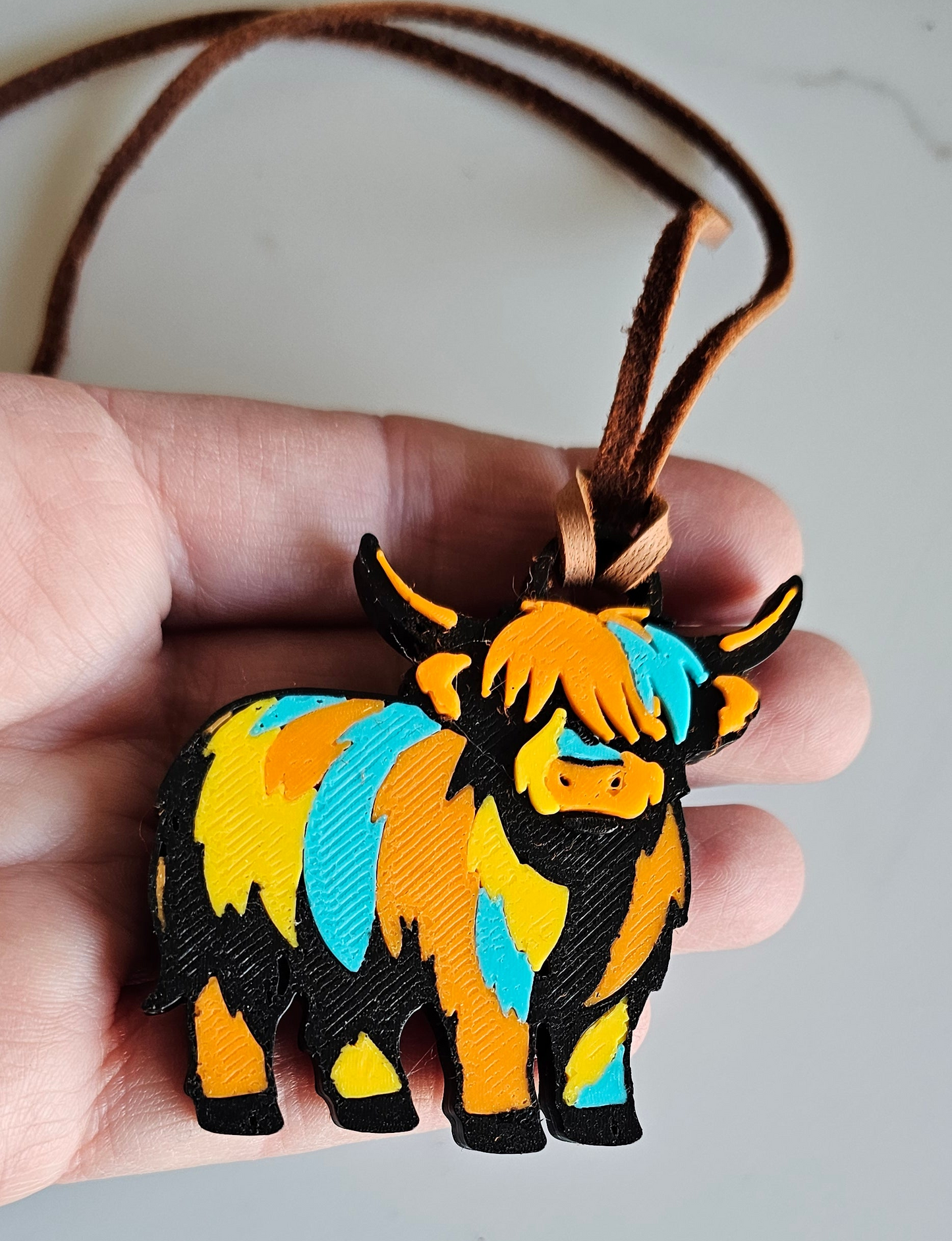 Western Minimalist Purse Charm or Keychain - choice of styles