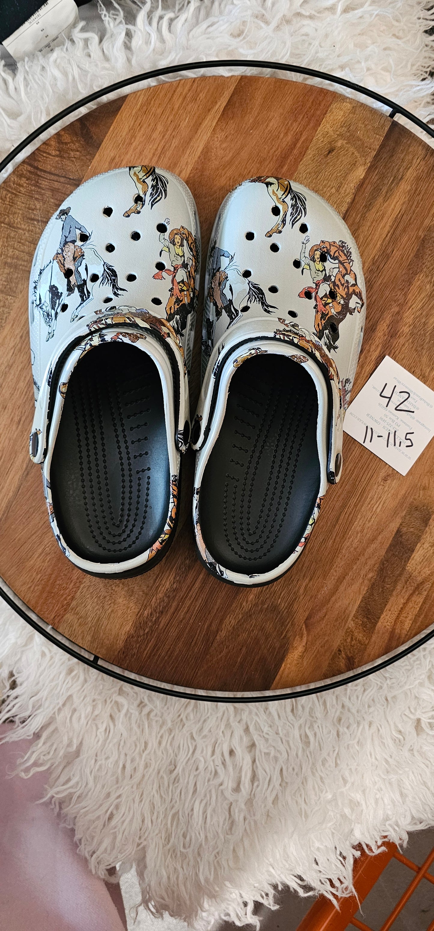 CLOG CLOSE OUT SALE ! LIMITED SIZES - ONLY $ 5 PER PAIR!