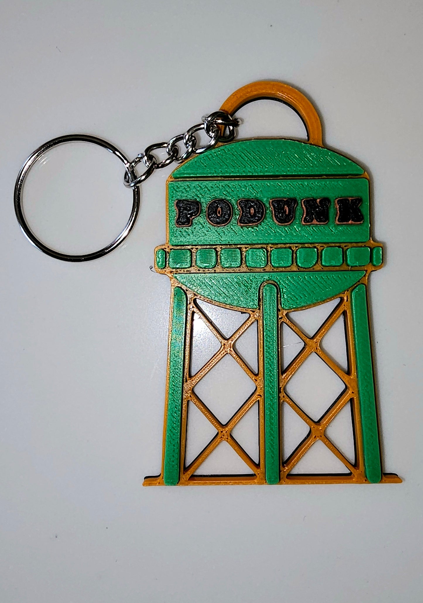 Keith Anderson Keychains 3d Printed Western Concert Cpwboy