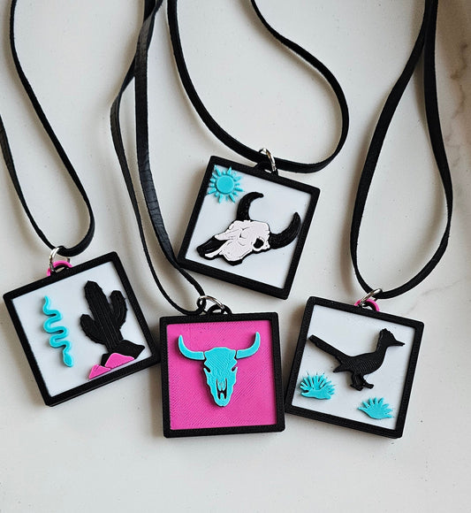 pic of 4 picture necklaces