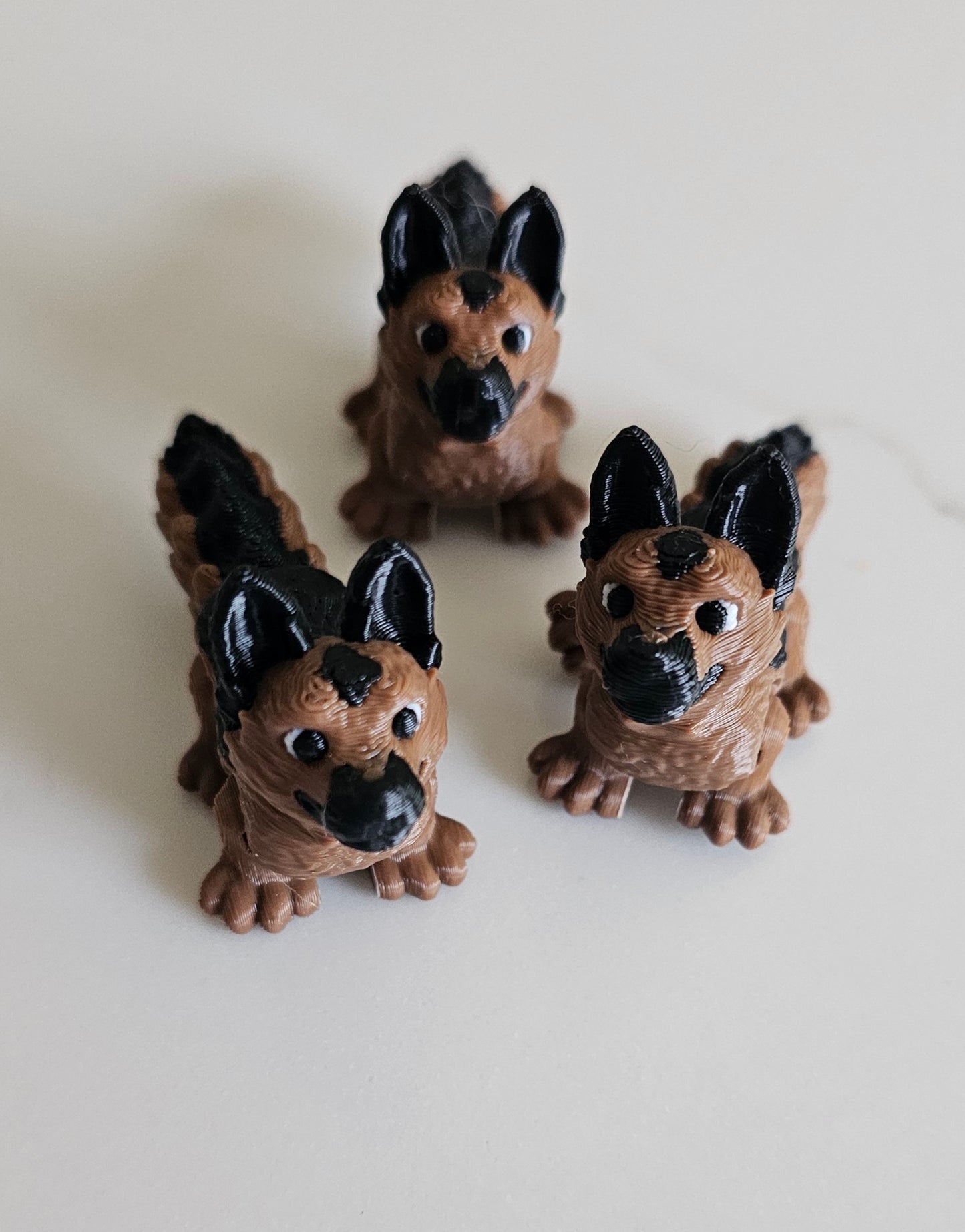 3D Print German Shepherd Puppy Made in America