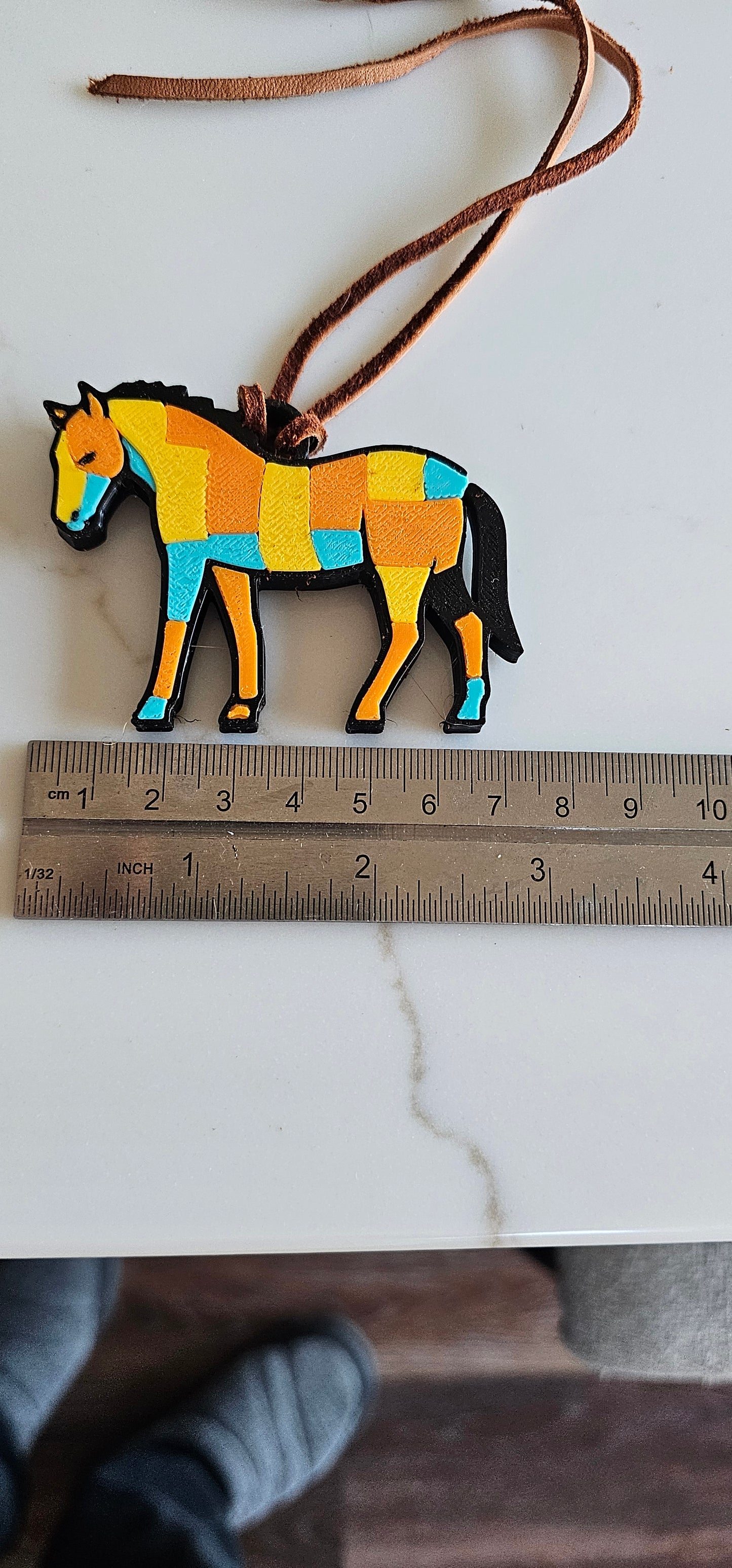 Western Minimalist Purse Charm or Keychain - choice of styles