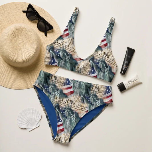 Yeehaw We the People Patriotic Bikini M