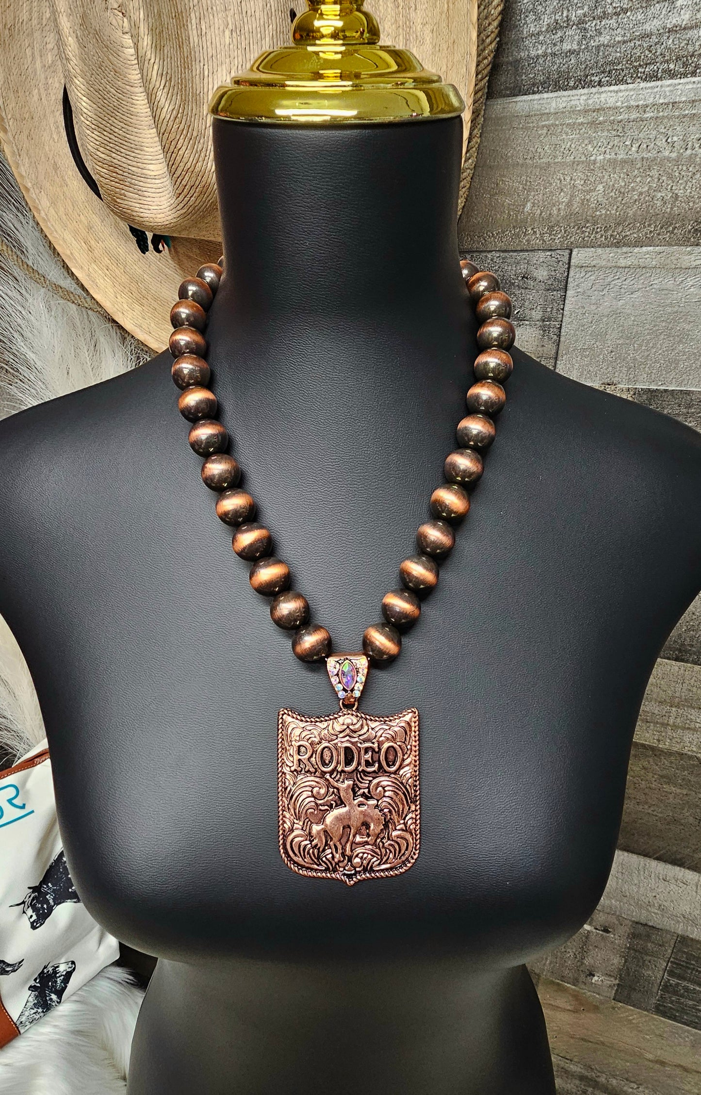 Baha Ranch Coppertone Rodeo Necklace