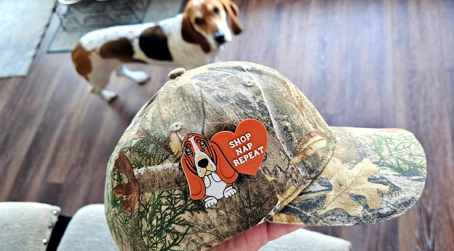 Bag of 20 Wholesale 3d Print Basset Hound Cute Funny Shopping Hat Pin Package Inserts Thank you Advertising