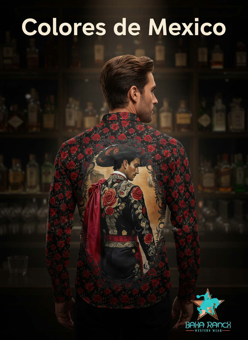 Colores de Mexico Matador Button Up Shirt