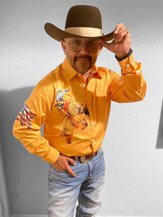 Custom Bull Rider Western Button Up Shirt