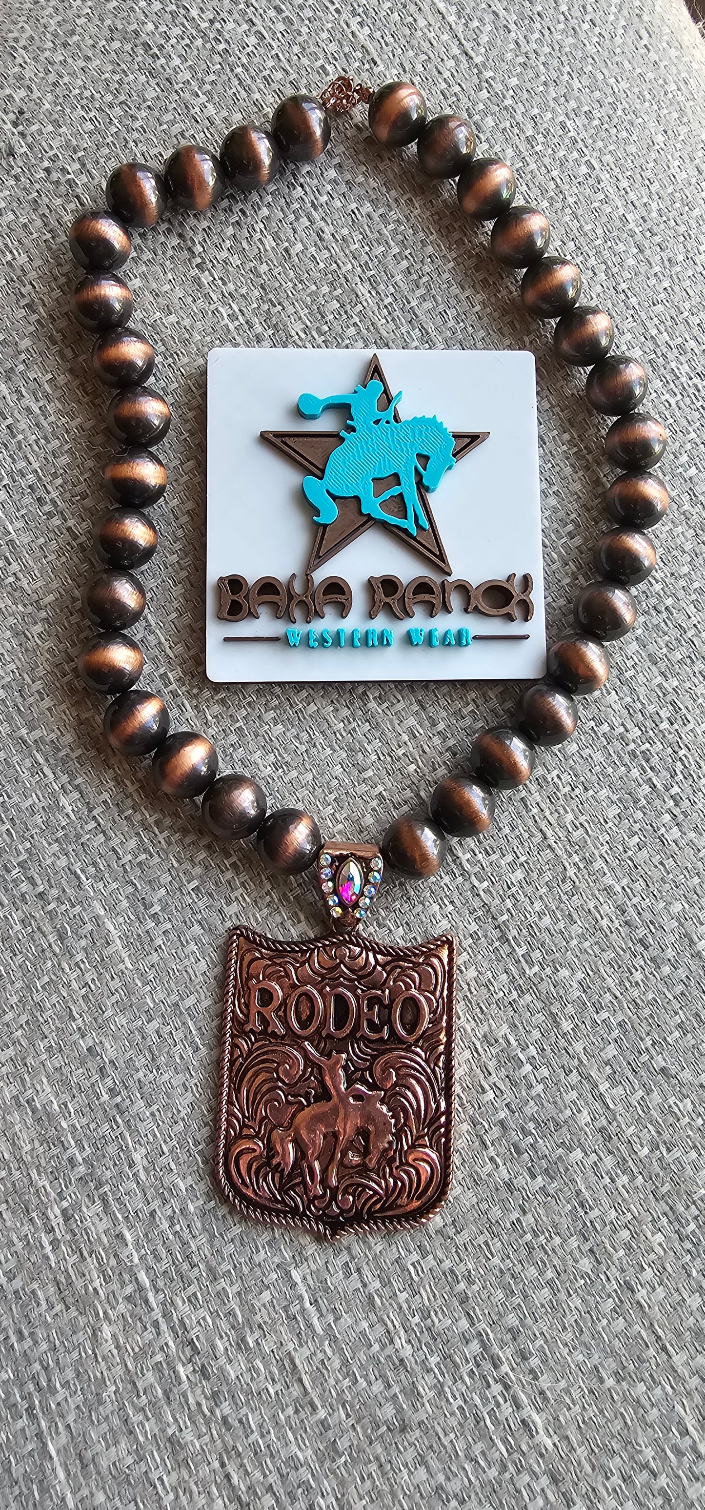 Baha Ranch Coppertone Rodeo Necklace