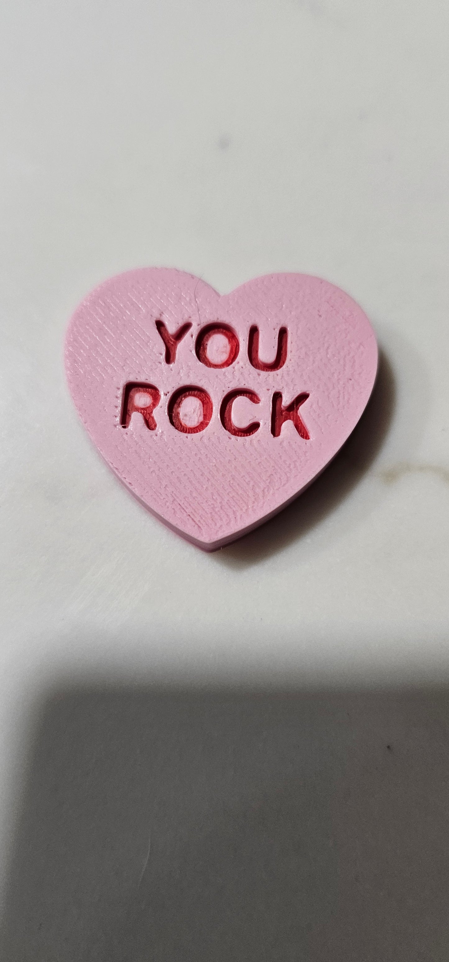 3d Printed Candy Conversation Heart Pins or Earrings Made in America