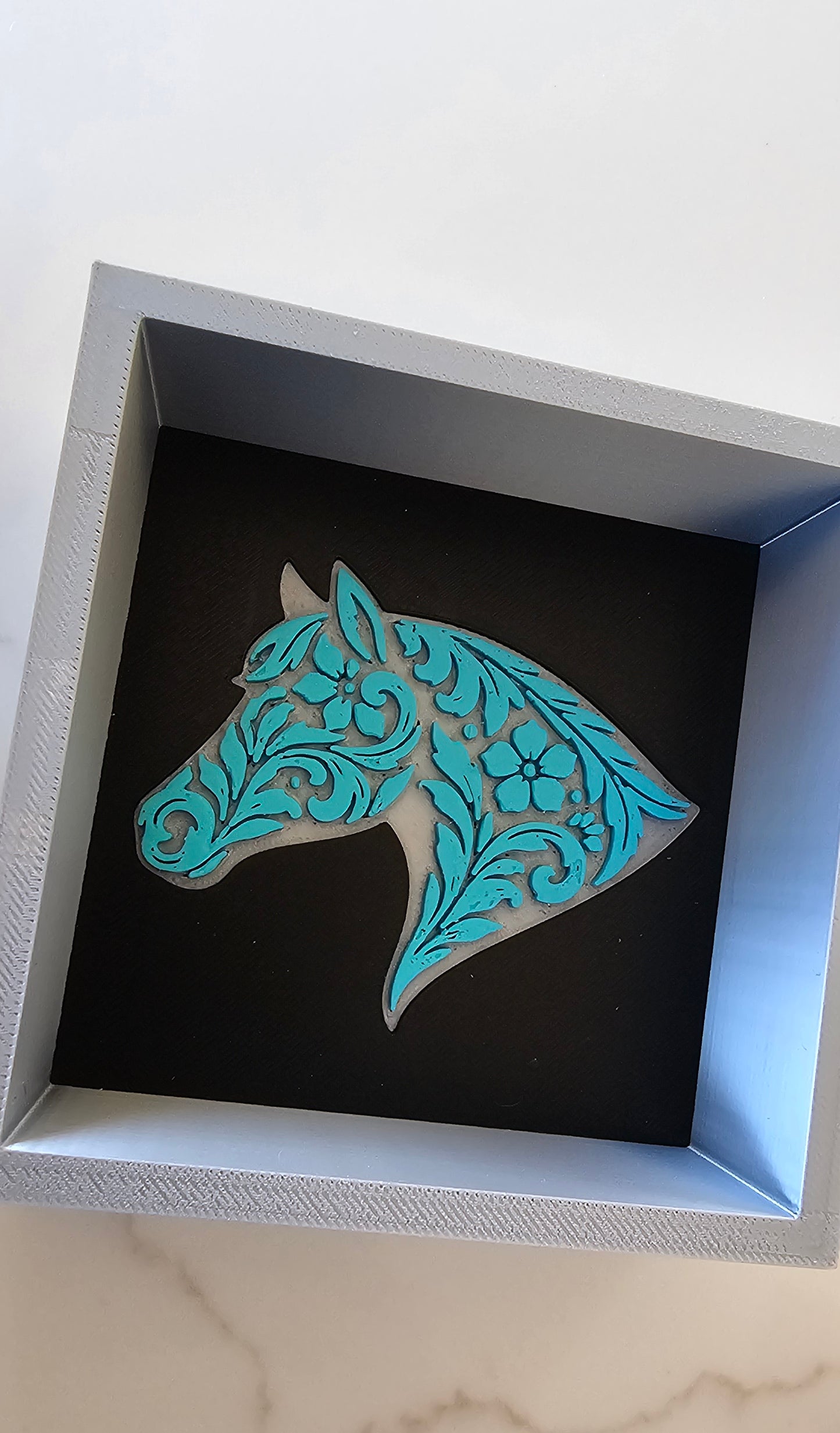 Baha Ranch 3D Tooled Gift Box - choice of colors and sizes