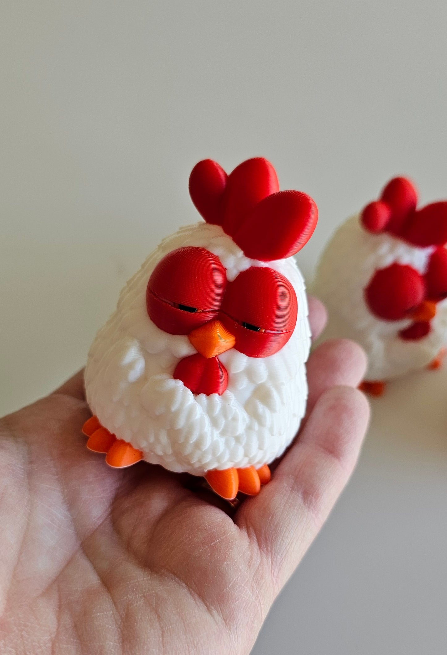 3D Print Cool Sleepy Chicken Made in America