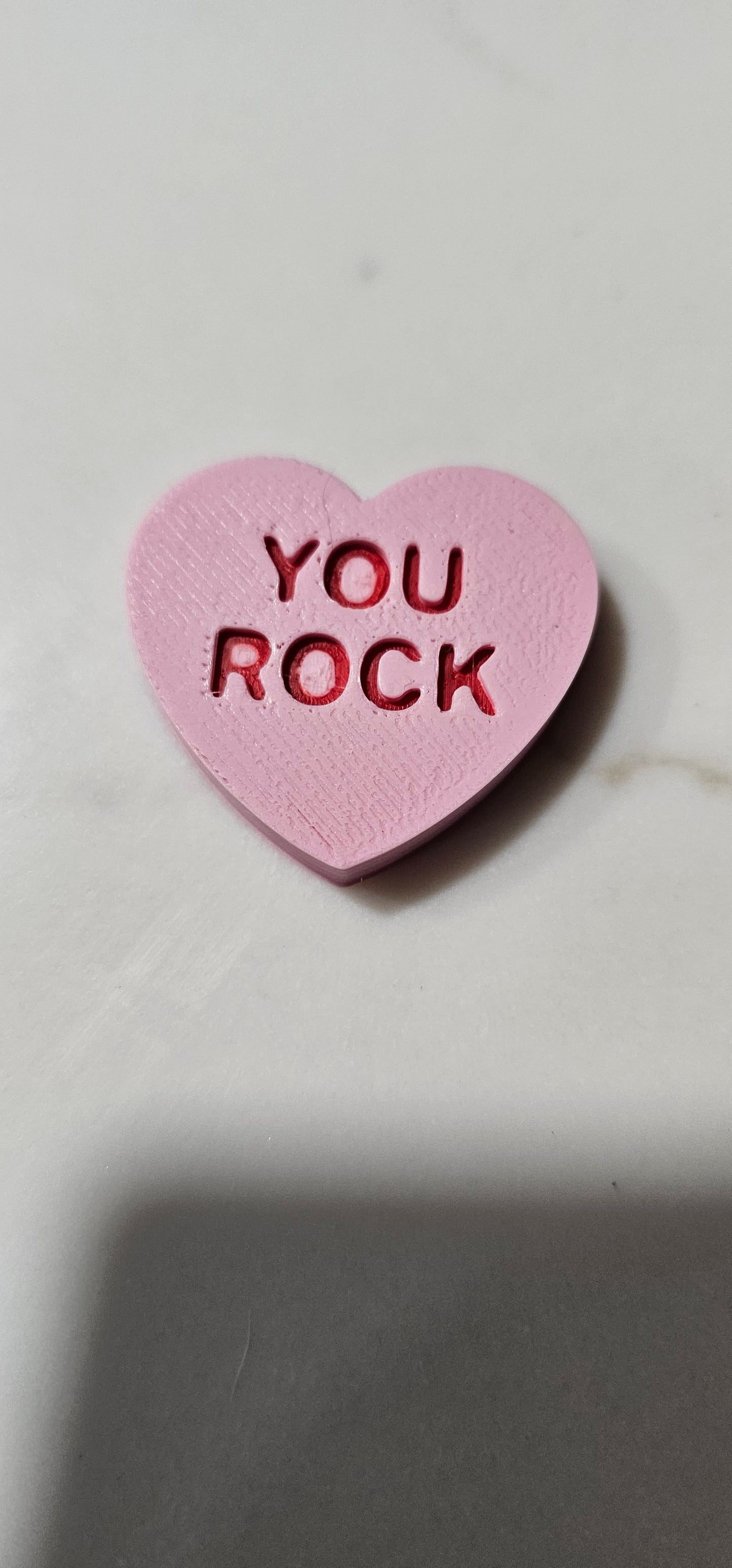 3d Printed Candy Conversation Heart Pins or Earrings Made in America