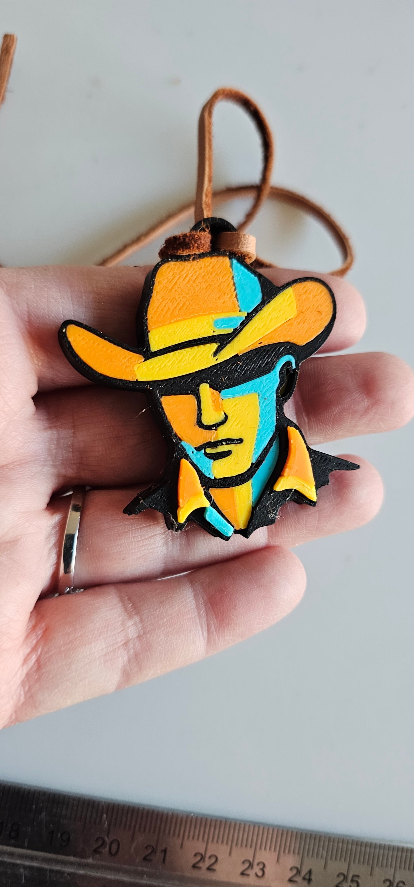 Western Minimalist Purse Charm or Keychain - choice of styles