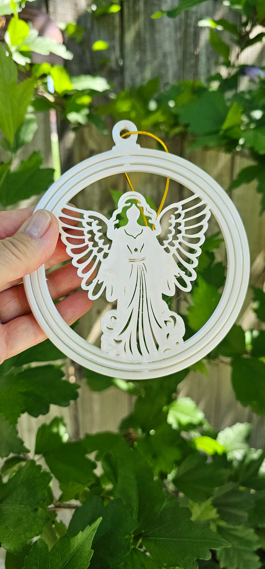 3D Print Floating Angel Ornament Large choice of colors