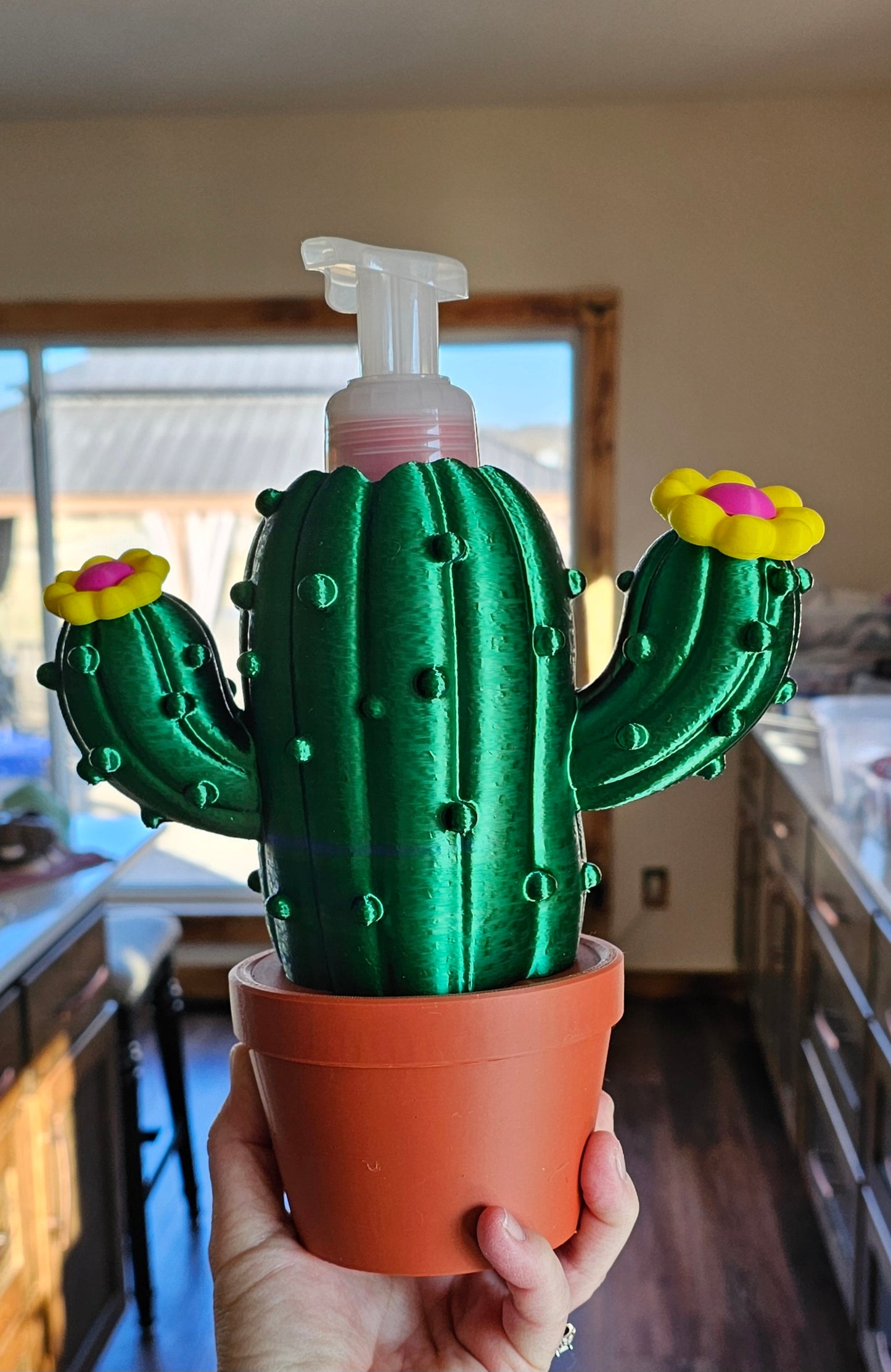 3D Printed Cactus Bath & Body Gift Set