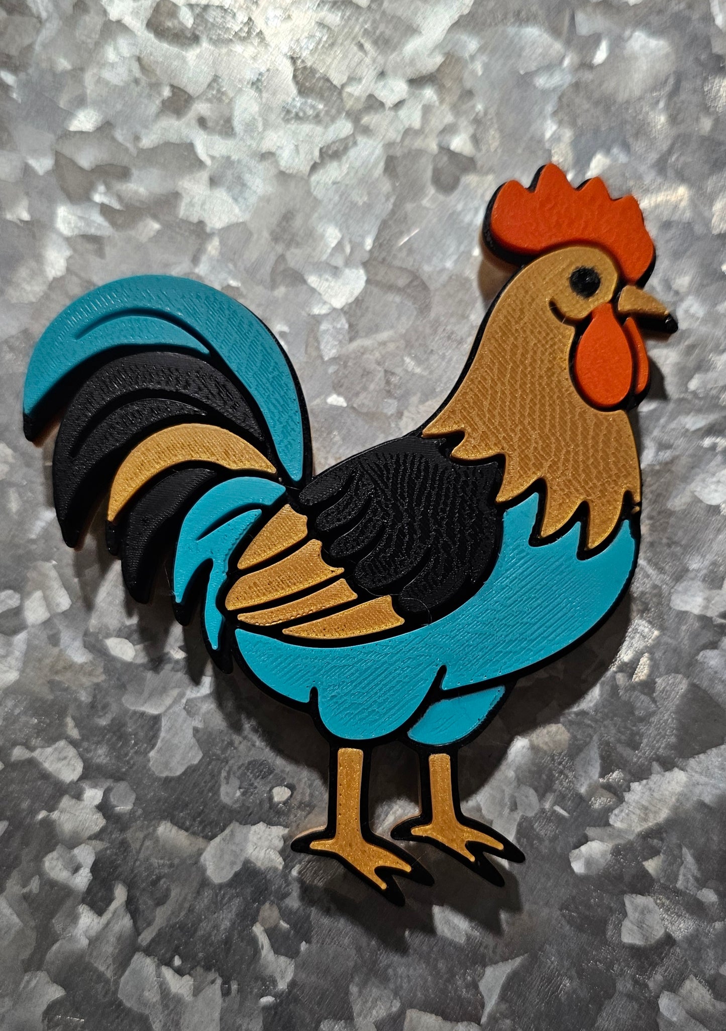 3d Farm Animal Cow Horse Tractor Magnets - Build your own farm - choice of styles