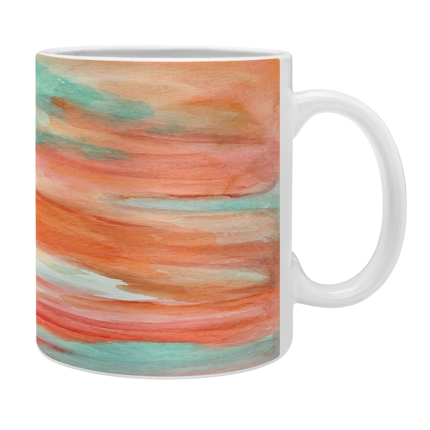 Watercolor Sunset Sky Mug Set