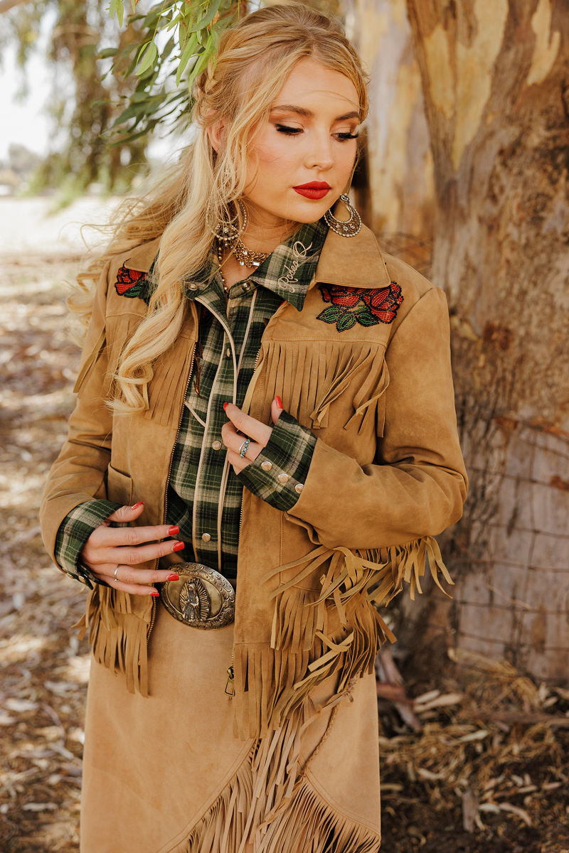 Rodeo Quincy Mustang Sally Fringe Jacket