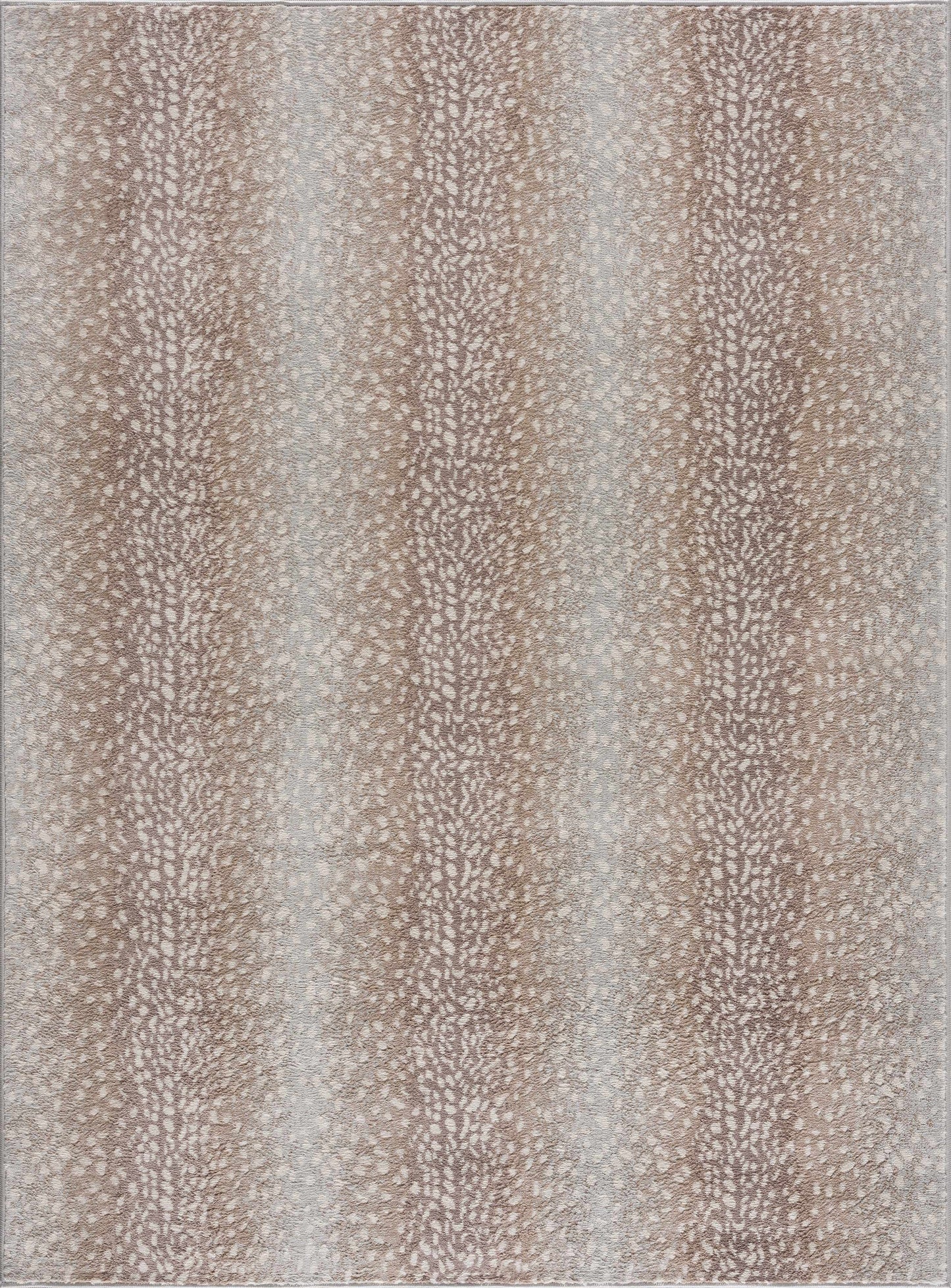 Pointblank Tan Leopard or Deer Print Rug