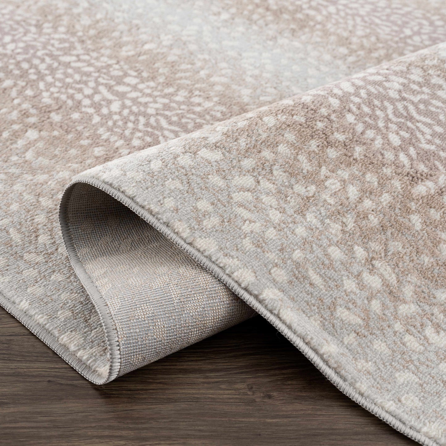 Pointblank Tan Leopard or Deer Print Rug