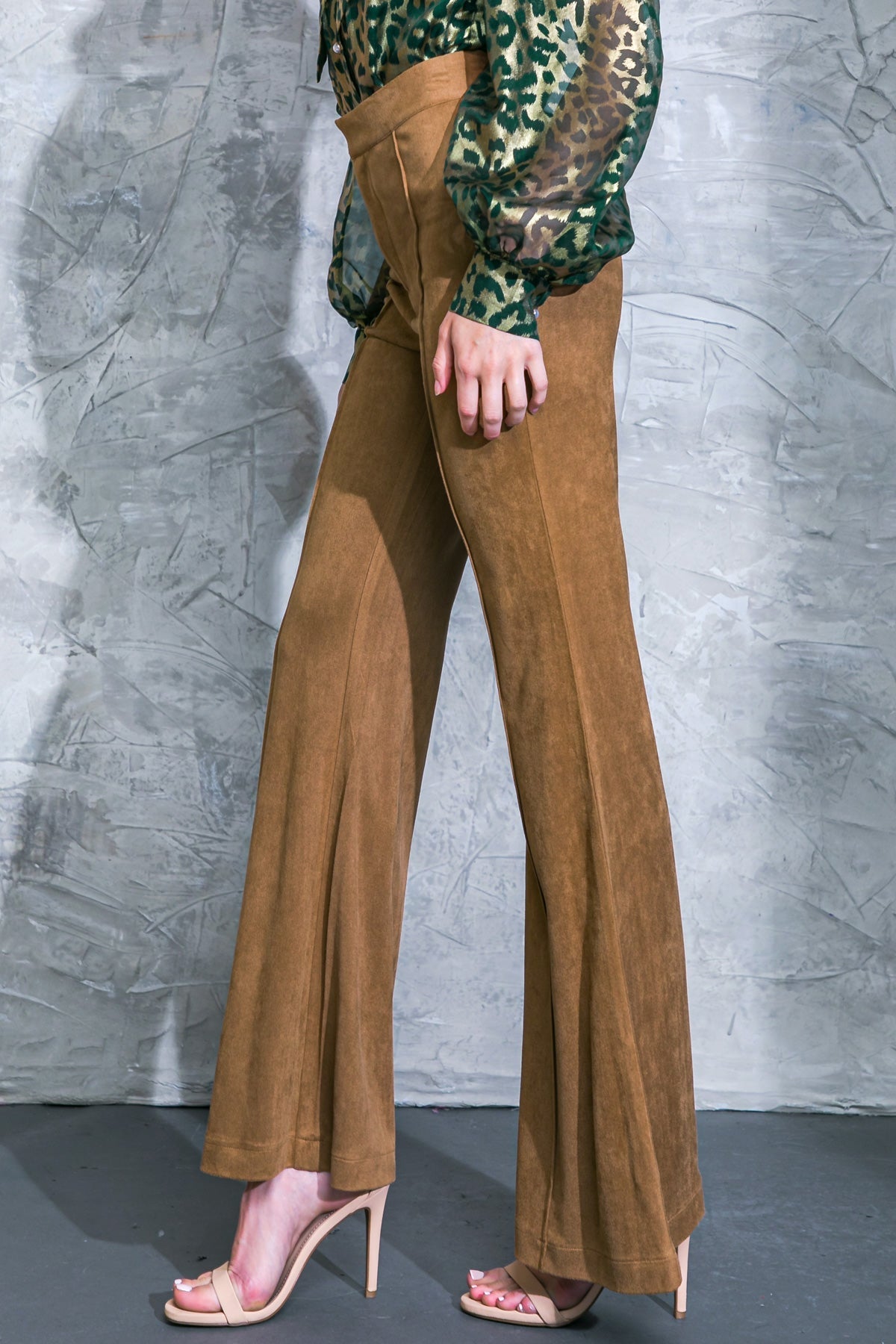 Flying Tomato Breezy Beauty Suede Pants