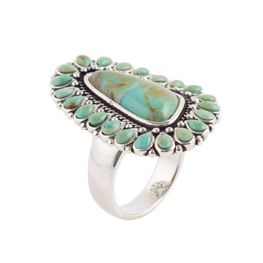 Sedona Turquoise and Sterling Silver Ring