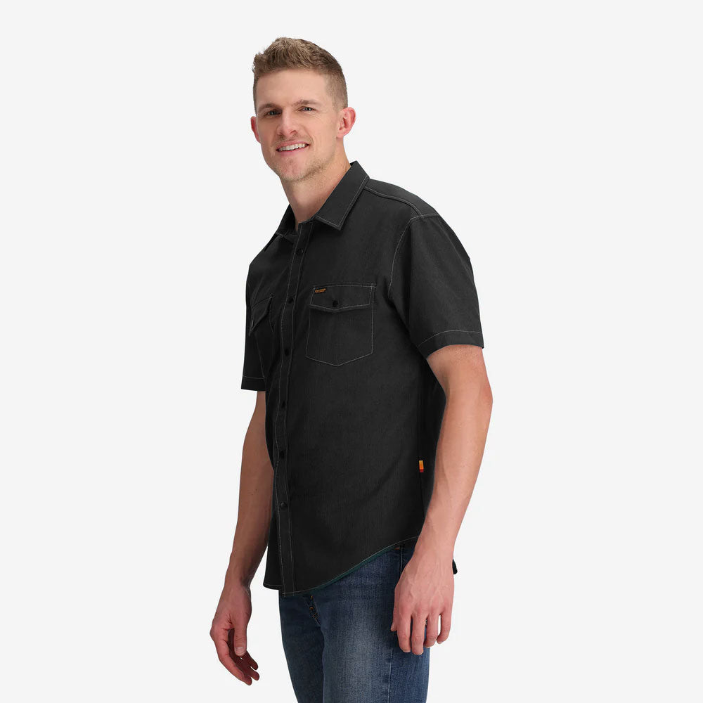 Men's Enduro Solid Black Tech Shirt