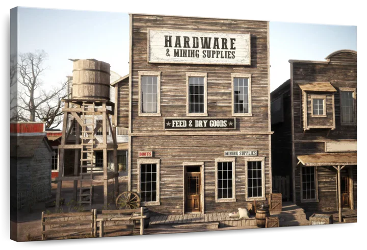 Western Hardware Wall Art