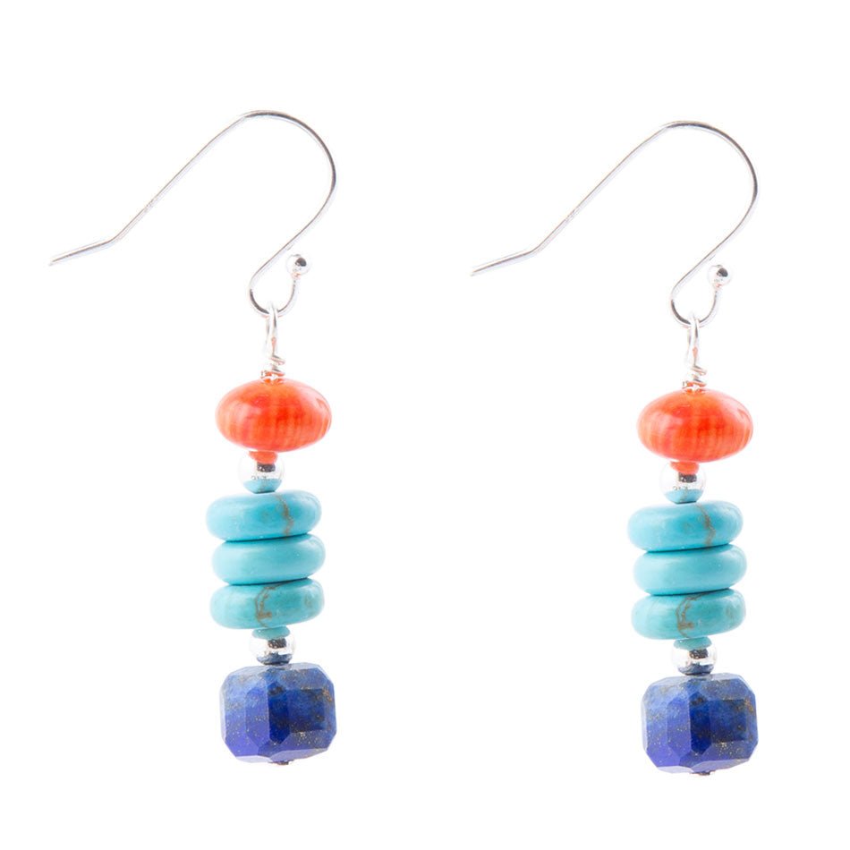 Southwest Mix Drop Earrings