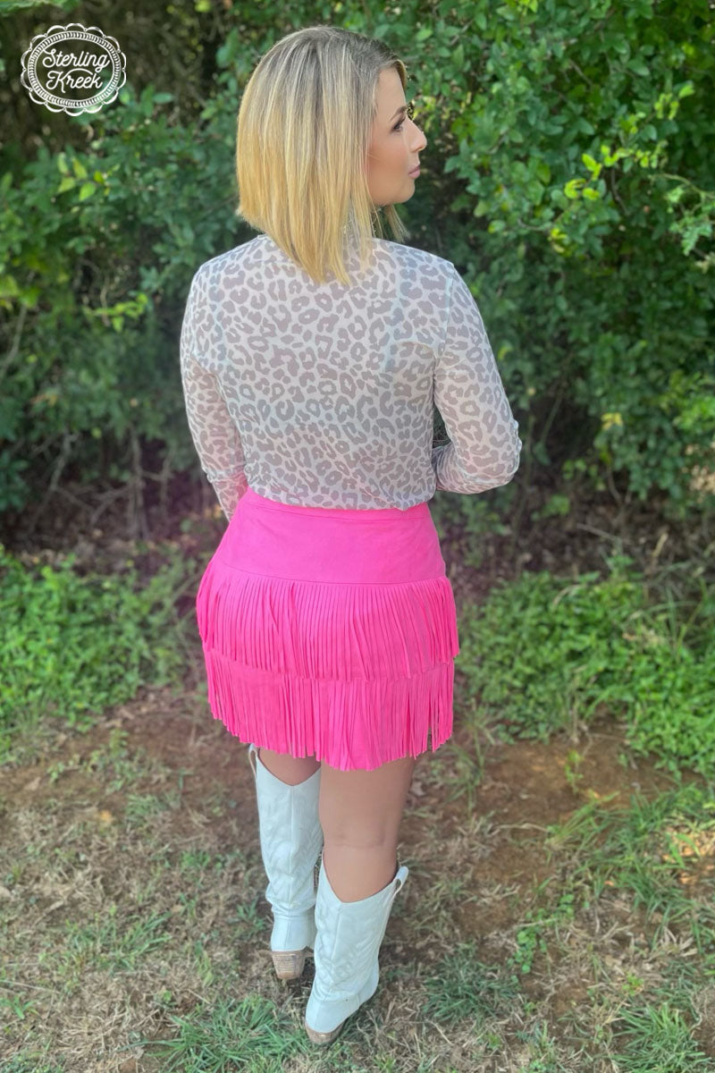 Fort Worth Fringe Skirt