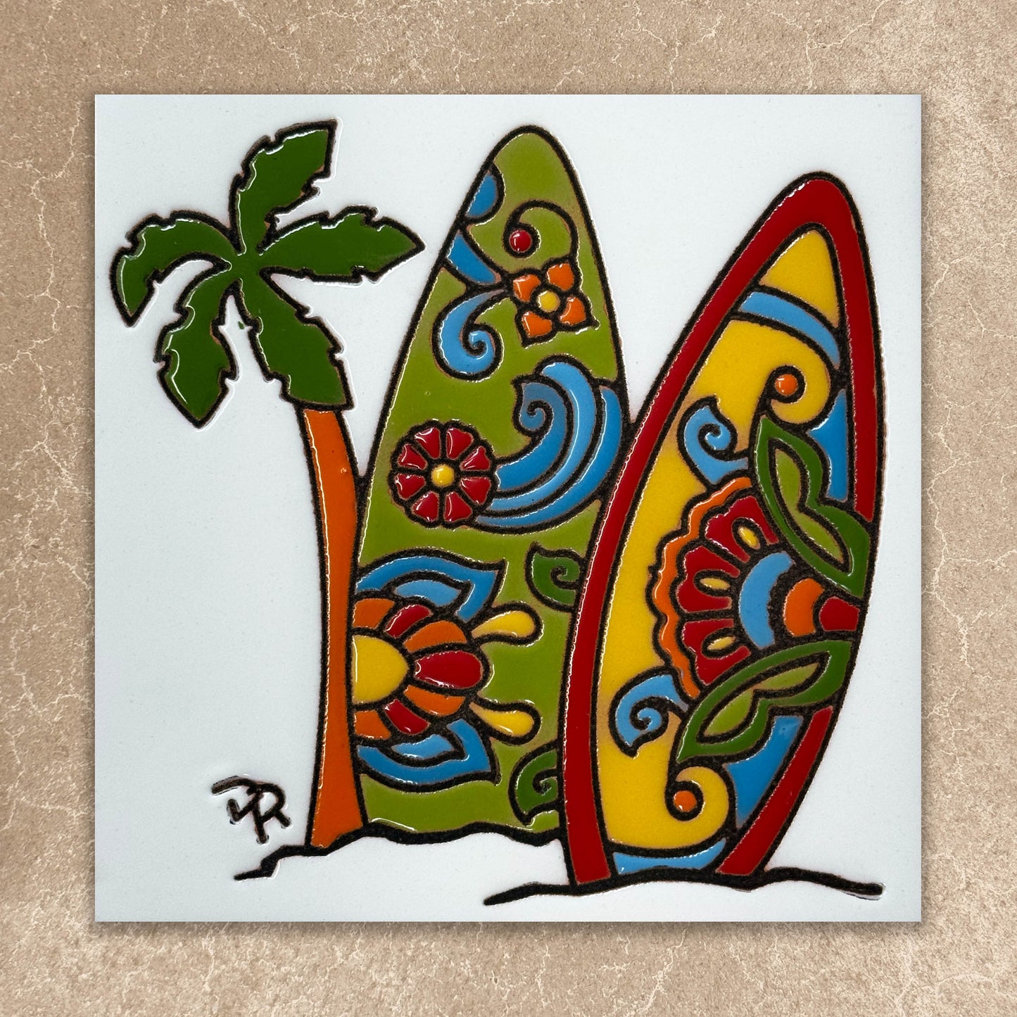 Talavera Surfboards Tile
