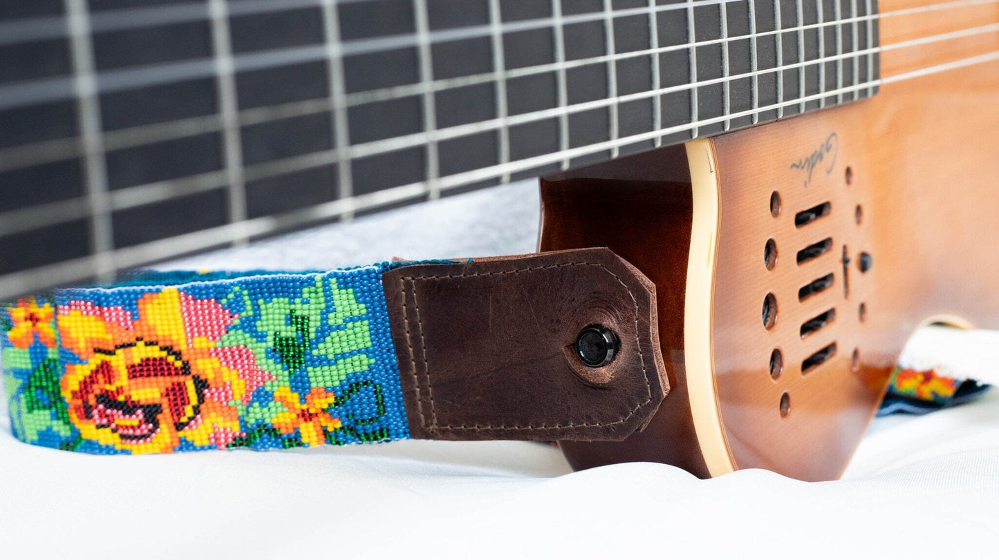 Texas Rose Guitar Strap