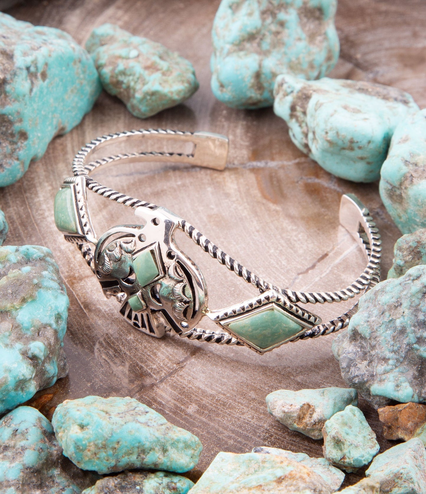 Thunderbird Sterling Silver Bracelet