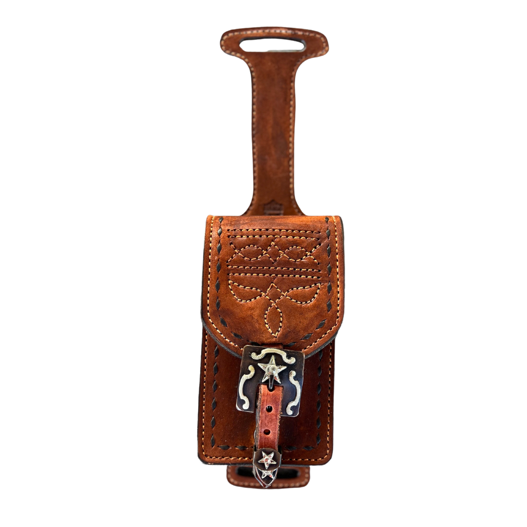 Cowboy Stitch Toast Cinch Pouch