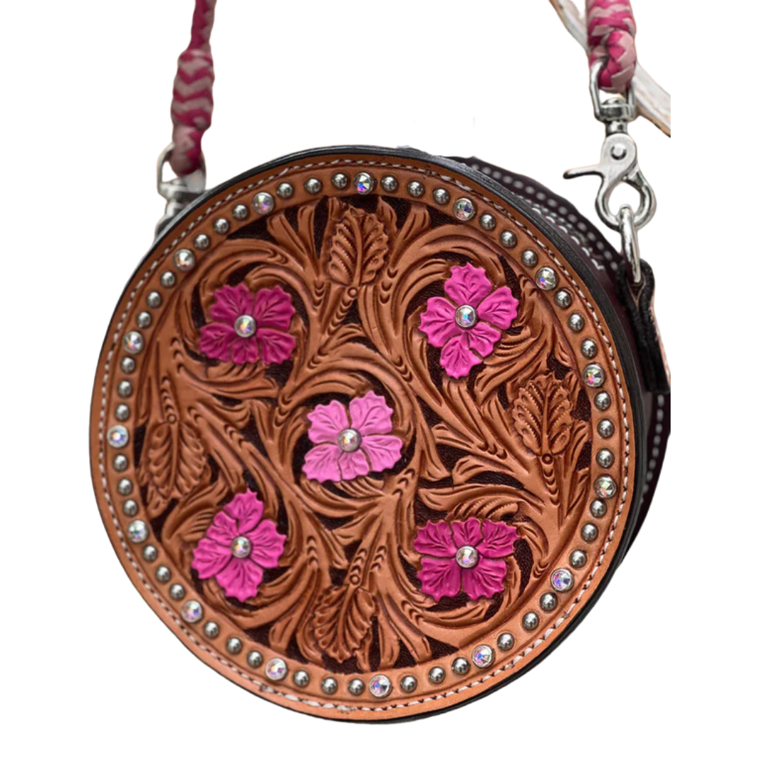 Alamo Saddlery 8" Rhinestone Cowgirl Canteen Handbag