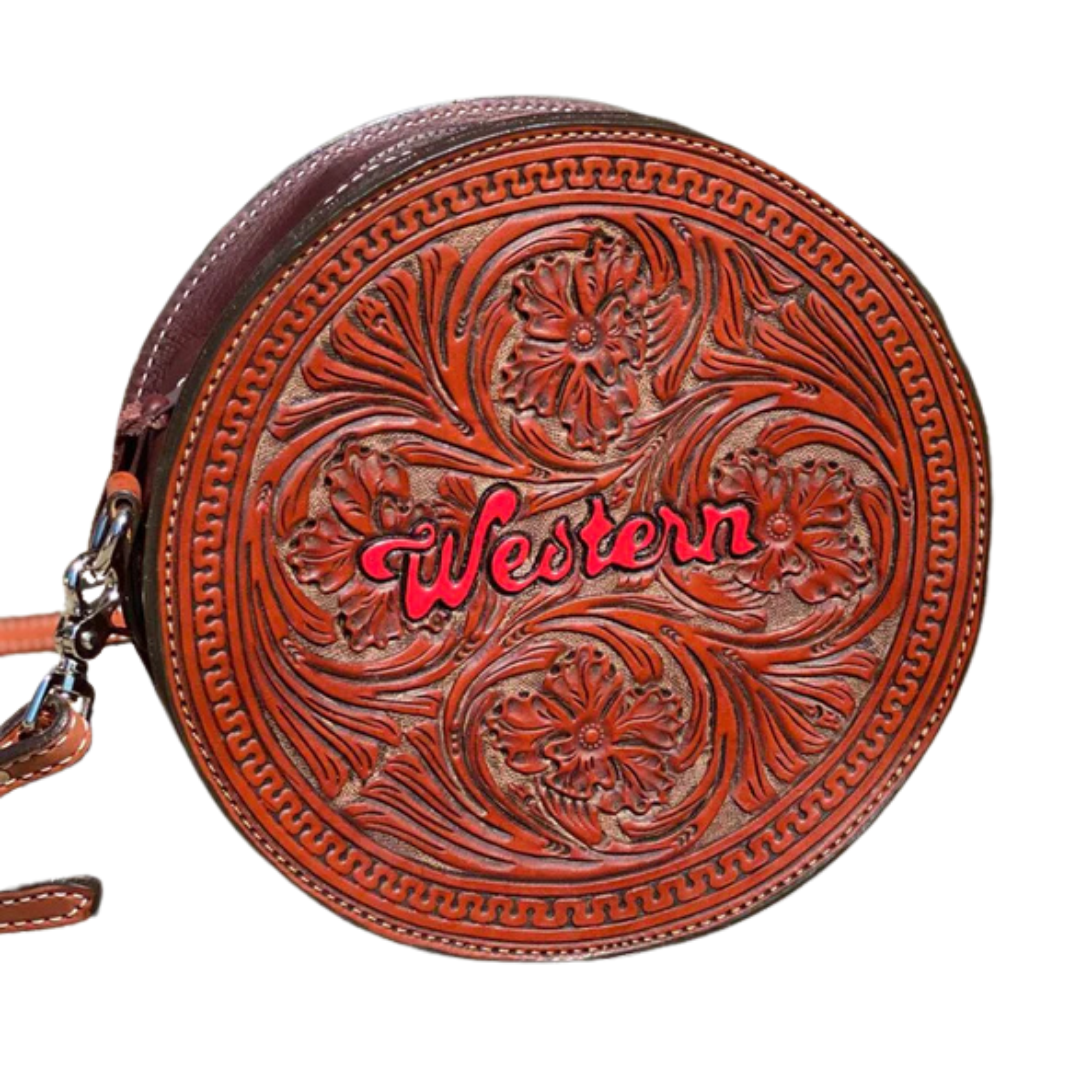 Alamo Saddlery Western rope can handbag